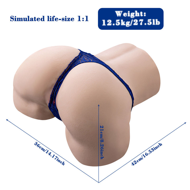 TPR Ultra Realistic Sex Doll Vagina Thrusting Ass Masturbator Lifelike Sensation