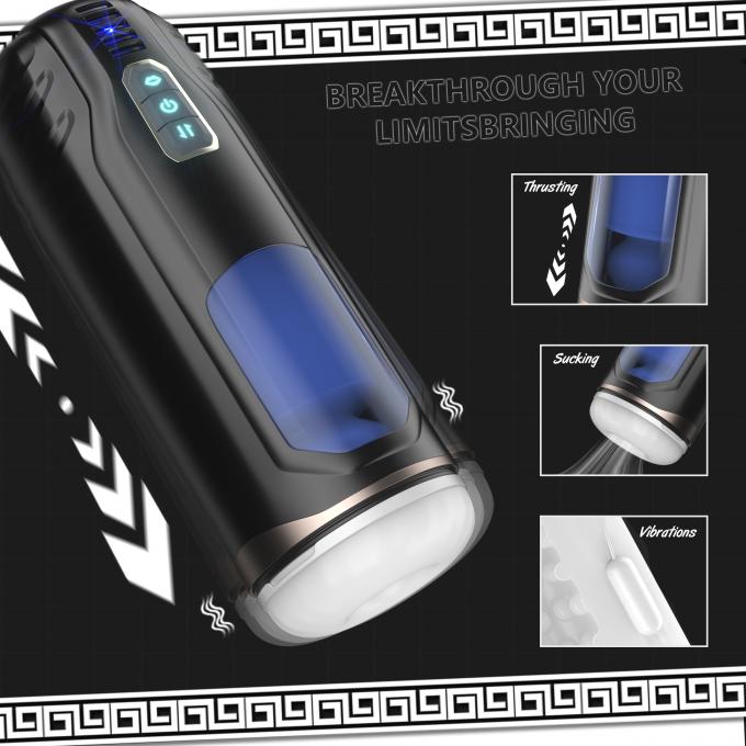 3 In 1 Automatic Thrusting And Sucking Male Masturbator Toys For Men 0