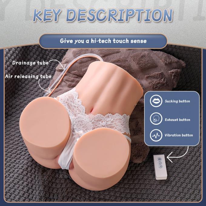 XISE Newest product Vibrating Vagina Sucking Ass Masturbator 24lb Automatic Big Butt Masturbator 8