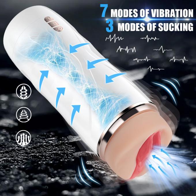 Automatic Vagina Sex Toys Male Masturbation Realistic Sucking Masturbator Cup 0