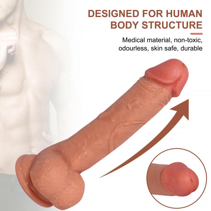 Dual density silicone dildo quality inspection