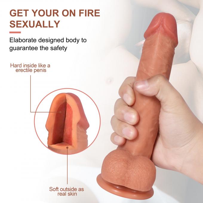 Dual density silicone dildo manufacturing process