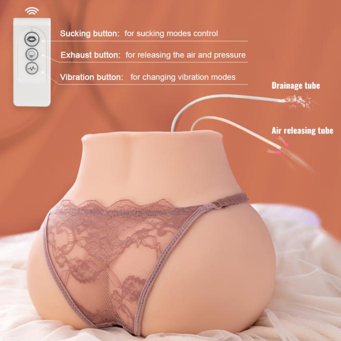 Xise 6.2 kg Sucking And Vibrating Cute Ass 2 In 1 Function Soft material Real Ass Masturbator
