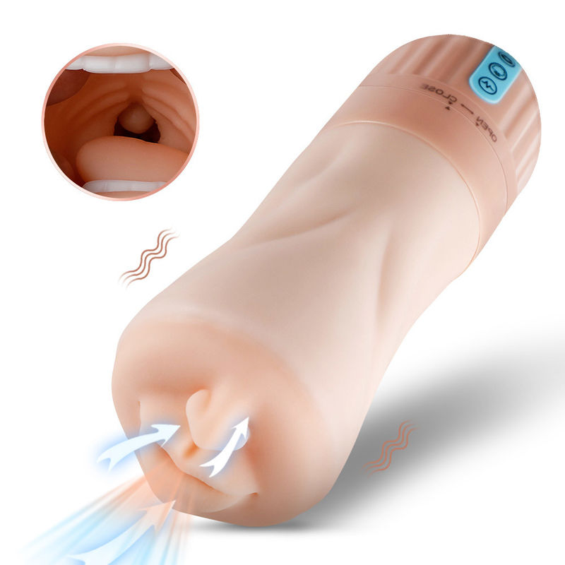 Automatic Cleaning Oral Sex Vibrating Vagina Toy With Realistic Suction Pussy Masturbator