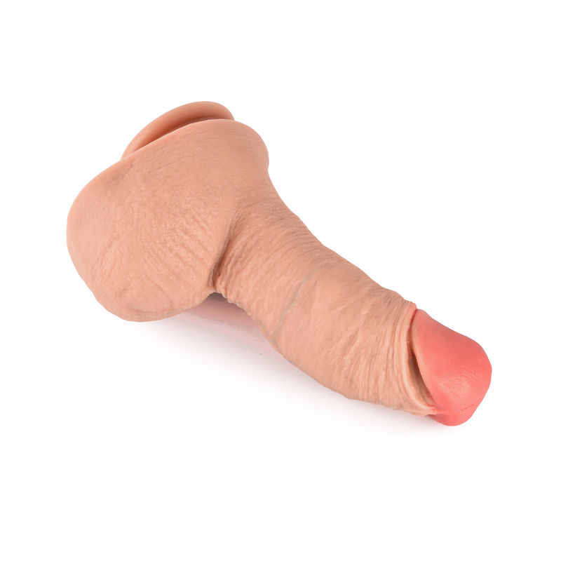 PVC Dual Layers Cock Most Realistic Dildo For Queen Diameter 6.2cm Thick Realistic Dildo