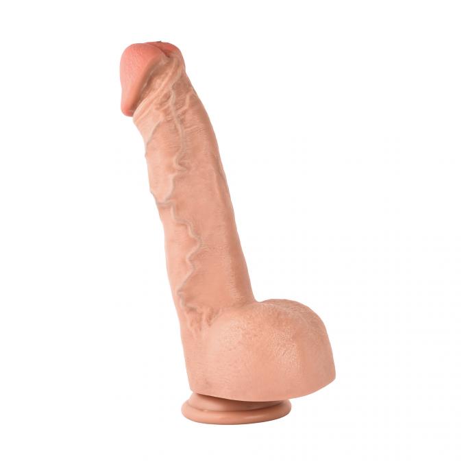 Realistic PVC 11 Inch Dildo Dual Layers Big Dick For Women Sex Toys