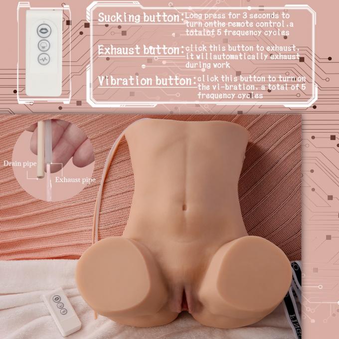 Daphne sucking and vibrating Ass masturbator Vagina doll Lifelike Automatic Ass Masturbator with Remote control 9
