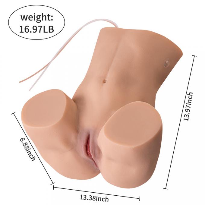 Daphne sucking and vibrating Ass masturbator Vagina doll Lifelike Automatic Ass Masturbator with Remote control 12