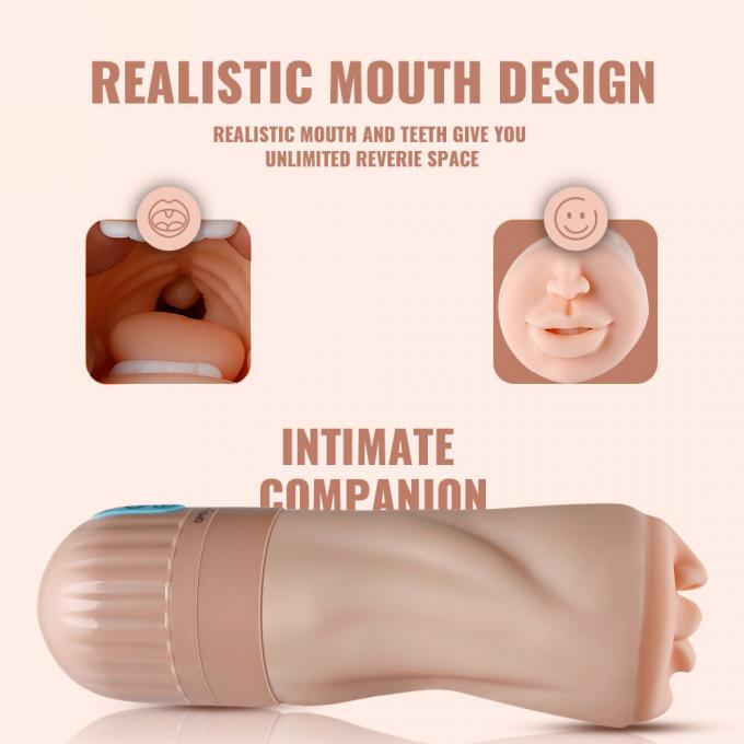 Automatic Cleaning Oral Sex Vibrating Vagina Toy With Realistic Suction Pussy Masturbator 2
