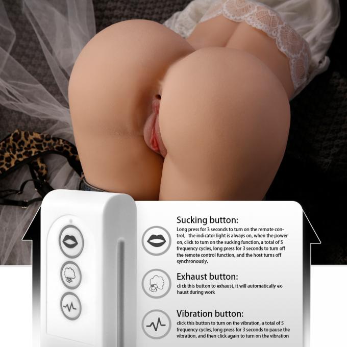 XISE Functional Ass Masturbator Automatic Big Butt Sucking And Vibrating Ass for Men Maturbation 12