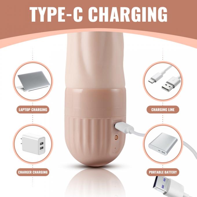Automatic Cleaning Oral Sex Vibrating Vagina Toy With Realistic Suction Pussy Masturbator 3