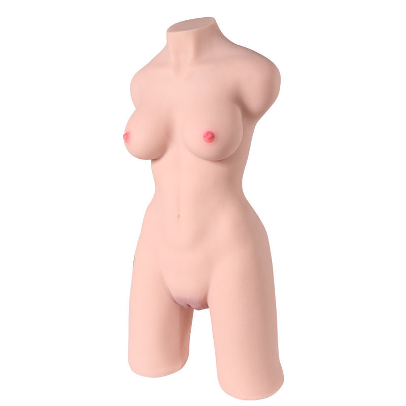 Premium Life Size Torso Sex Doll With Realistic Vaginal Tunnel Color Box Packaging