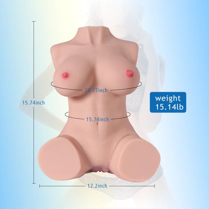 Realistic TPR sex doll torso certification