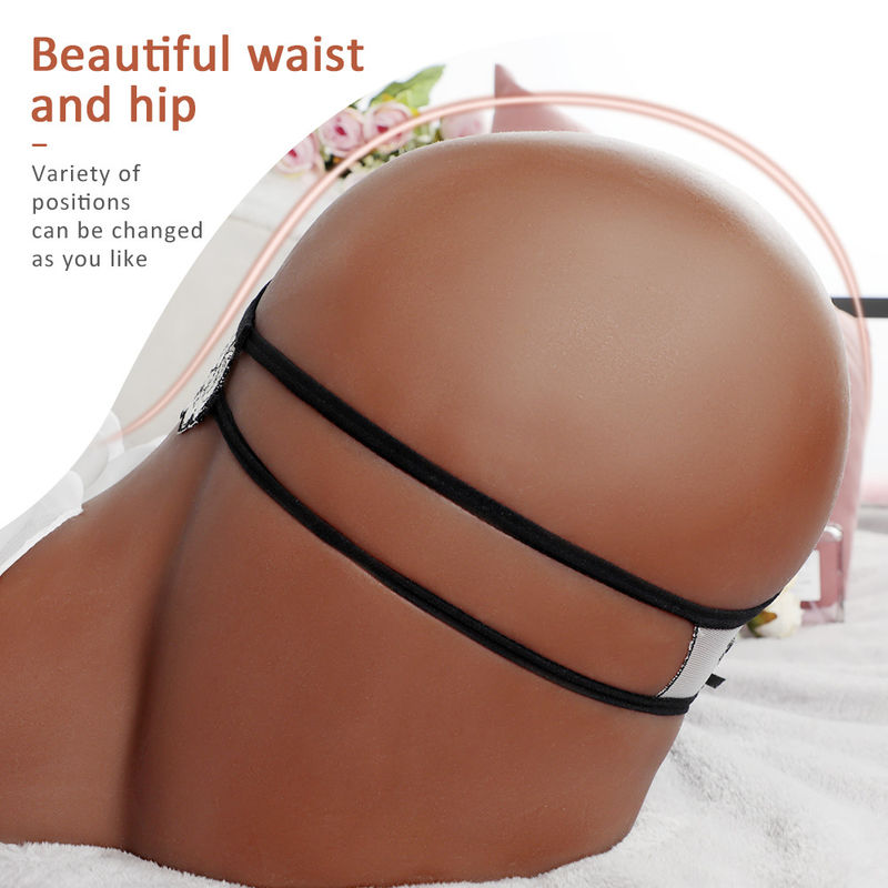 Handcrafted Realistic Ass Masturbator Xise Tan Skin Huge Butt 19 Inch For Men Pleasure