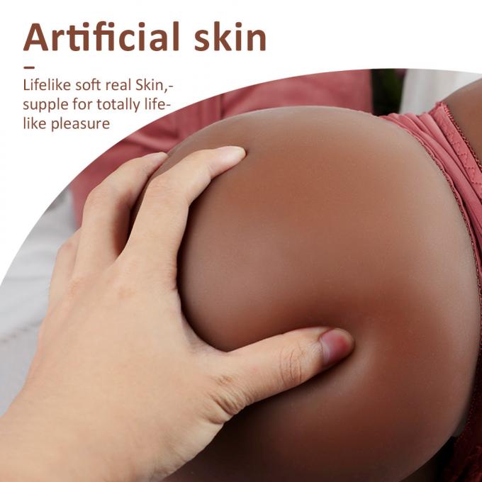 Handcrafted Realistic Ass Masturbator Xise Tan Skin Huge Butt 19 Inch For Men Pleasure 2