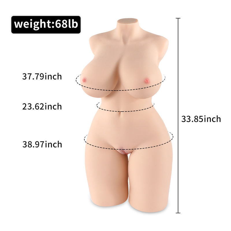 Xise 68lb Lifelike Sex Doll Soft Skin TPR With Realistic Touch Color Box Packaging