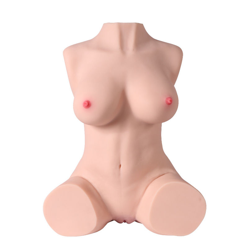 Huge Breasts Half Sex Doll For Men 42.99lb With Built Inside Skelteon Design