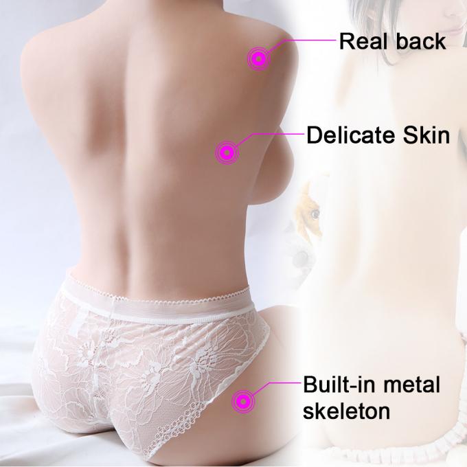 Premium TPR Sex Doll Torso material close-up
