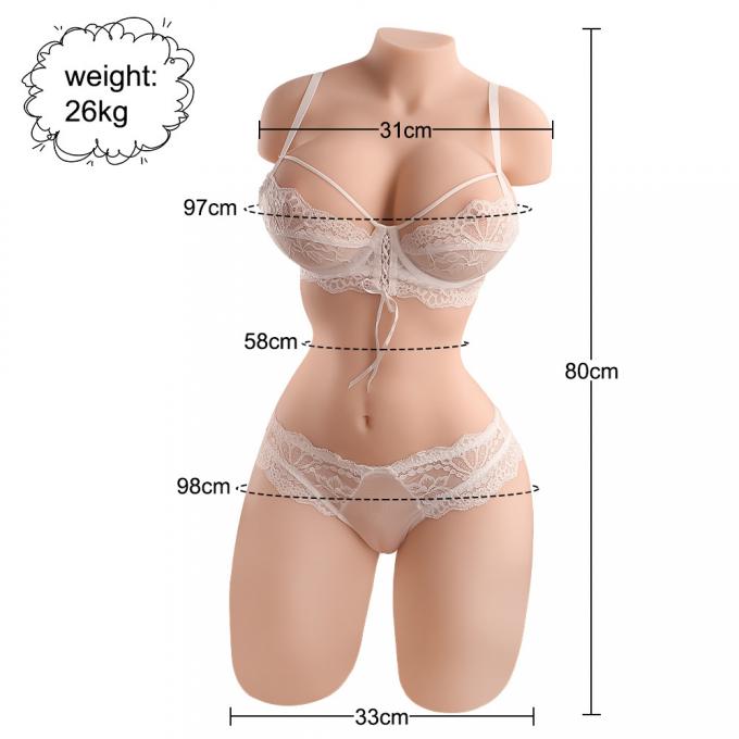 Life Like Sex Doll Torso discreet packaging