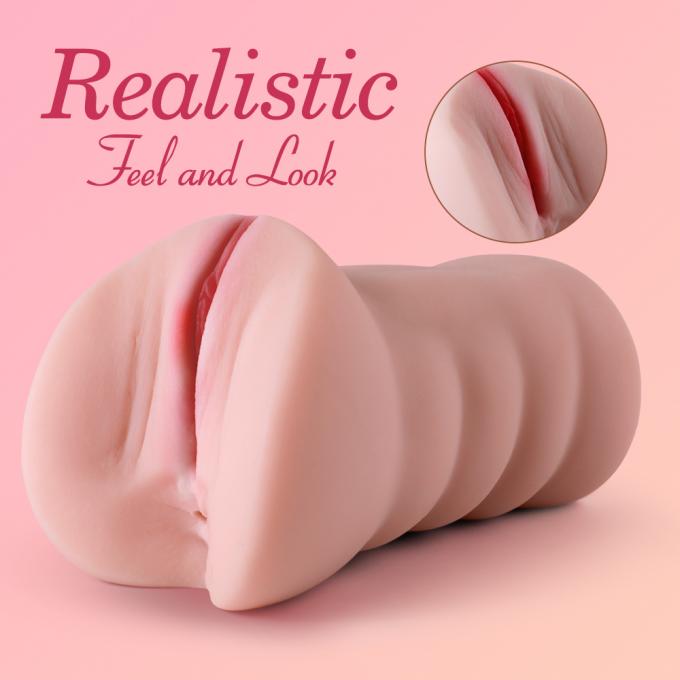 Xise Realistic Vagina Michelle Super Soft Realistic Textured Channel Pussy Stroker Toy 0
