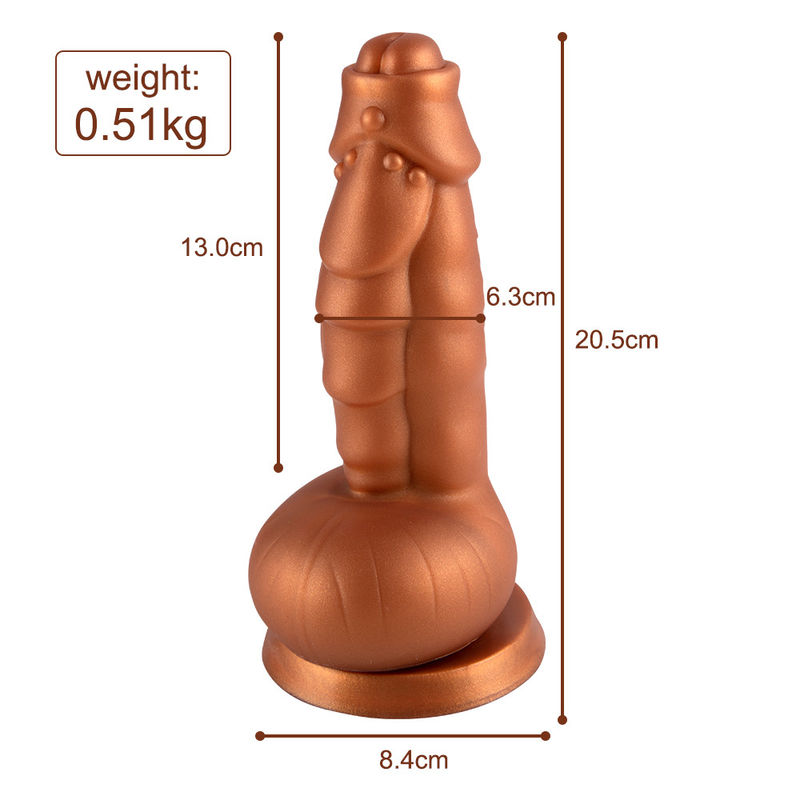 525g Monster Silicone Lifelike Dildo Waterproof For Ultimate Pleasure