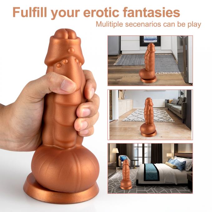 525g Monster Silicone Dildo material sample
