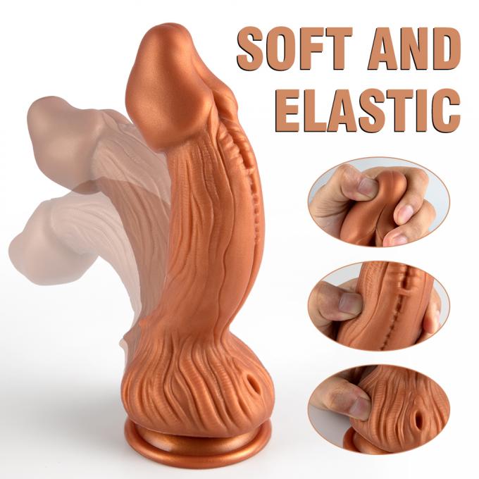 Creature silicone dildo - texture closeup