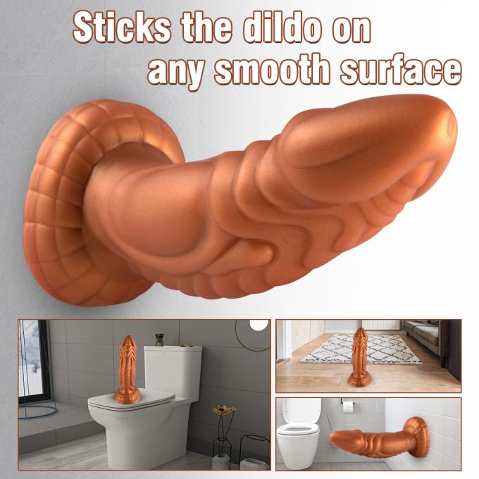 Silicone Monster Dildo - product dimensions