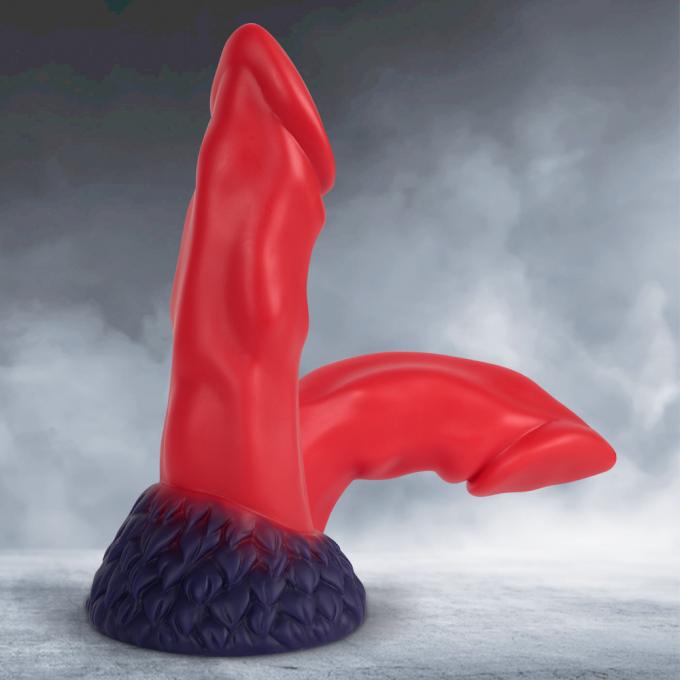 Fantasy creature dildo - flexibility demonstration