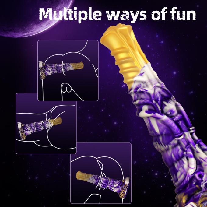 Premium Silicone Creature Dildo texture close-up
