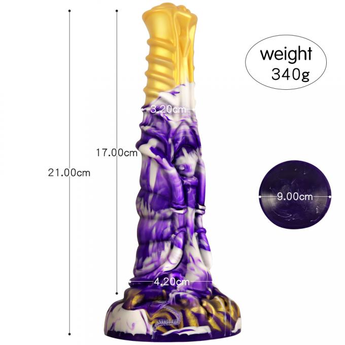 Premium Silicone Creature Dildo waterproof testing