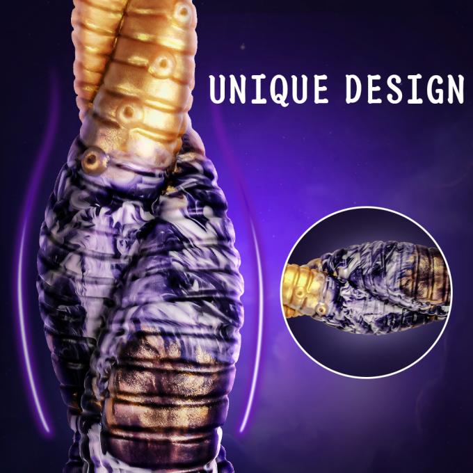 Xise Metal Purple Fantasy Dildo product showcase