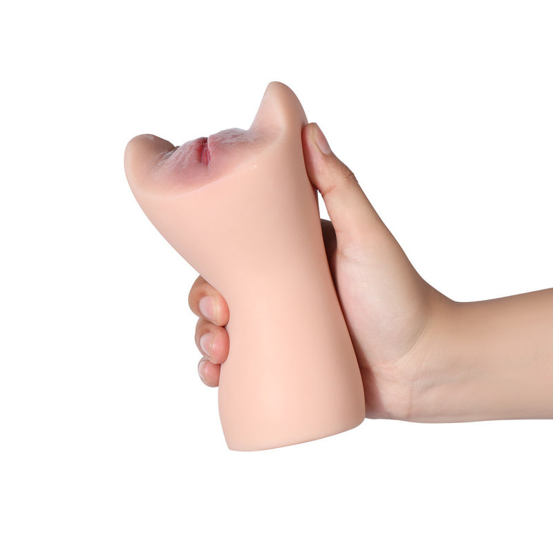 Tight Ribbed Realistic Vagina Toy Lifelike Vagina Penis Stimulation Pocket Pussy Sex Toys