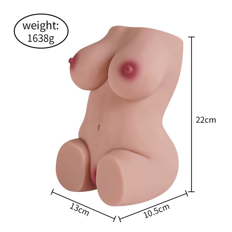 Xise 10 Speeds Vibrations Small Sex Doll 3.6lb Realistic Hand Hold Pussy Stroker