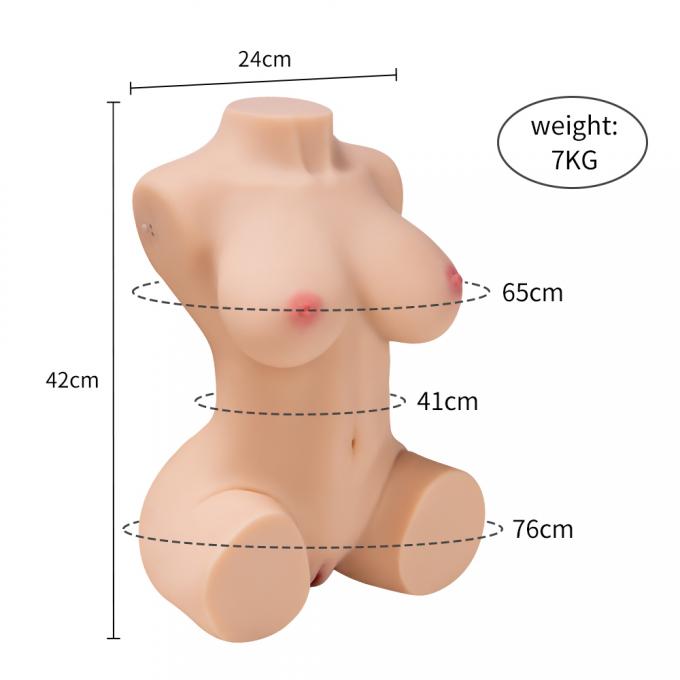Xise Torso Sex Doll charging port