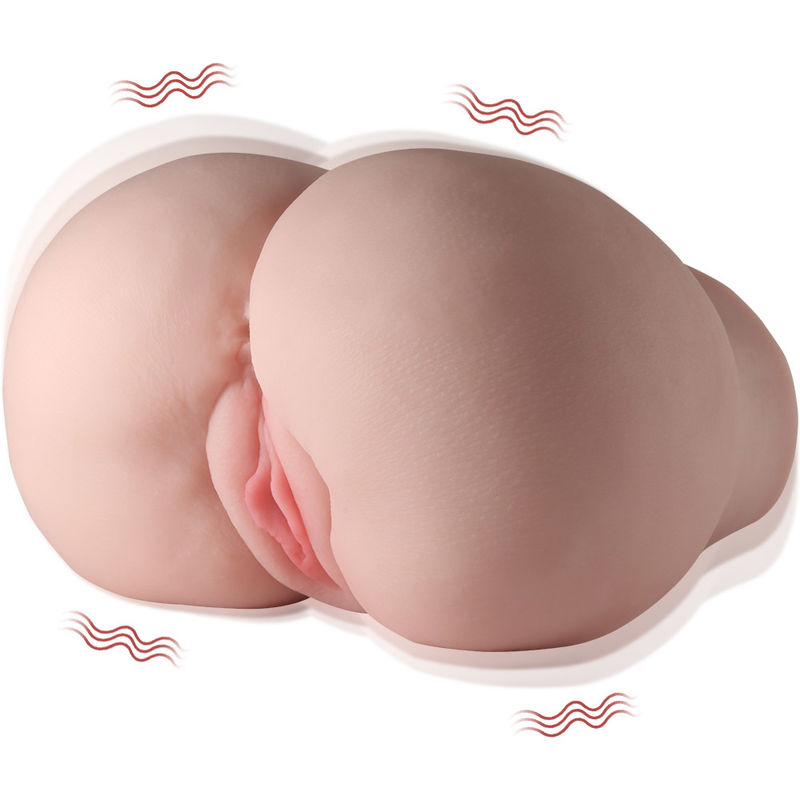 XISE New Brand Vibrating Ass Masturbator 5.7lb Realistic Sex Masturbator 10 Speeds Vibration