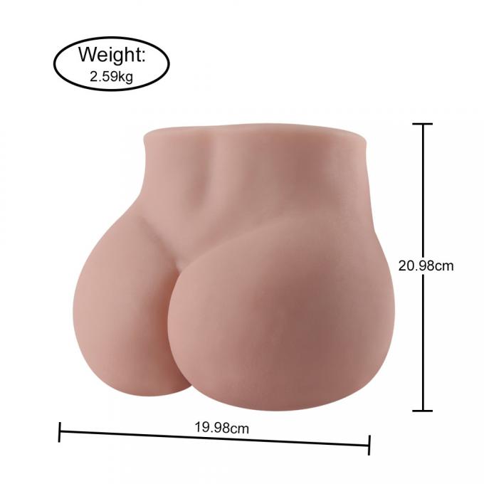 XISE Vibrating Ass Masturbator size comparison