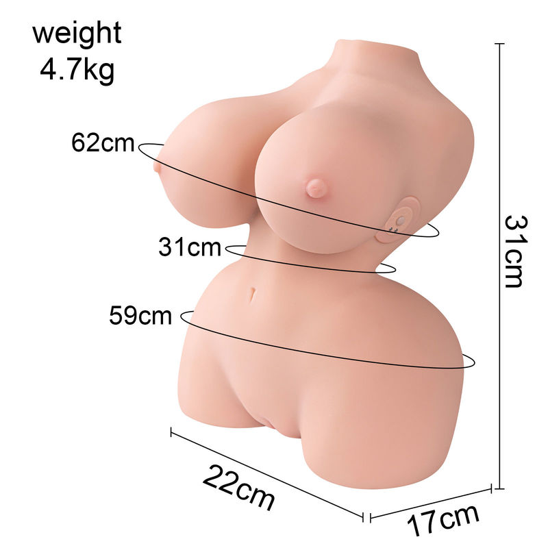 Xise Lifelike 10.3lb Premium Sex Doll With Realistic Pussy Breast For Male Masturbator