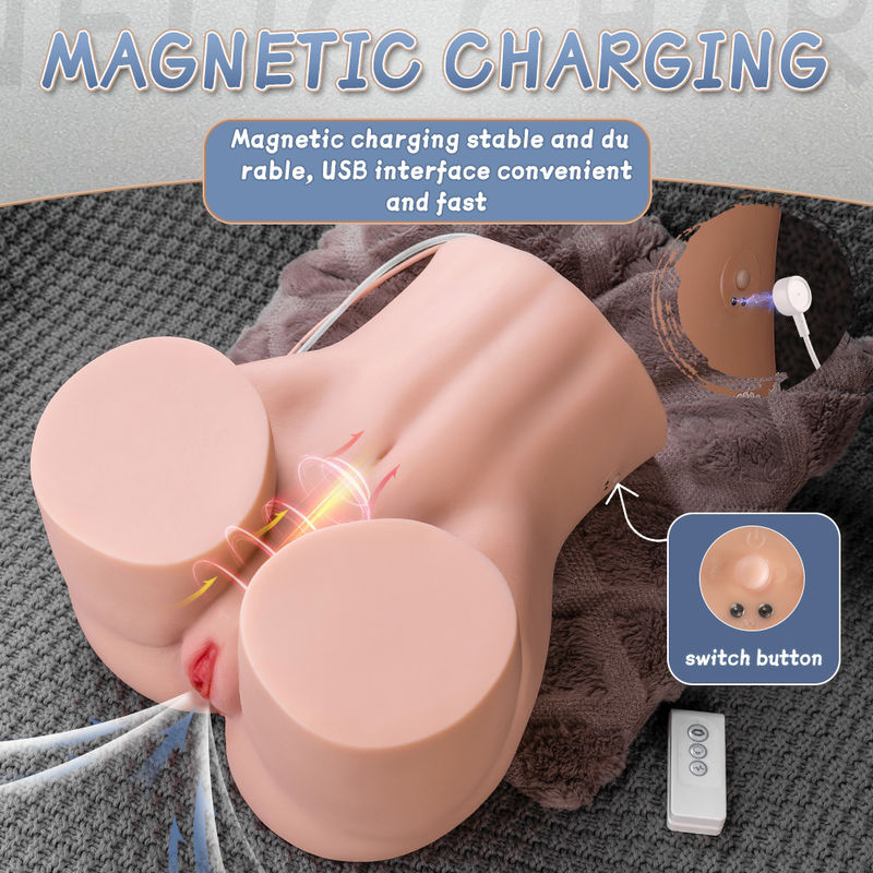 XISE Newest product Vibrating Vagina Sucking Ass Masturbator 24lb Automatic Big Butt Masturbator