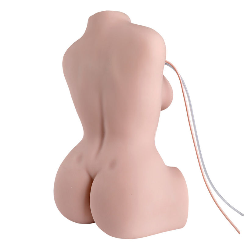 Automatic Sucking Vagina Vibrating Sex Doll Realistic Half Body Love Doll With Remote Control for men Masturbation