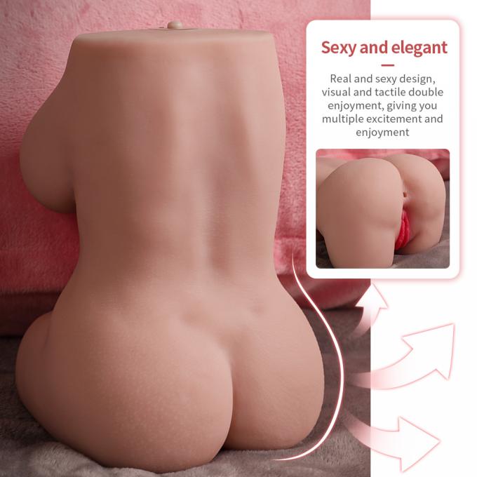 Vibrating sex doll realistic body masturbator controls