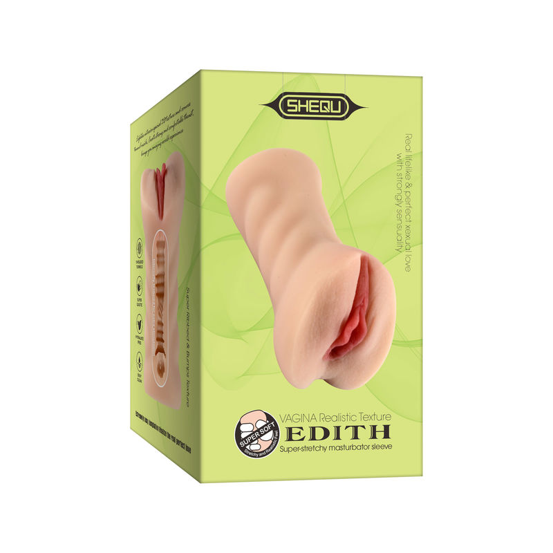 Xise Soft TPR Realistic Pussy Masturbator Vagina Stroker For Men Waterproof Design