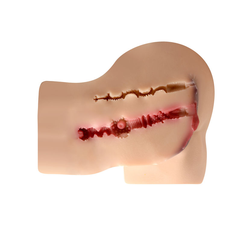 Water Resistant Realistic Ass Masturbator With Soft TPR And Lifelike Inner Texture