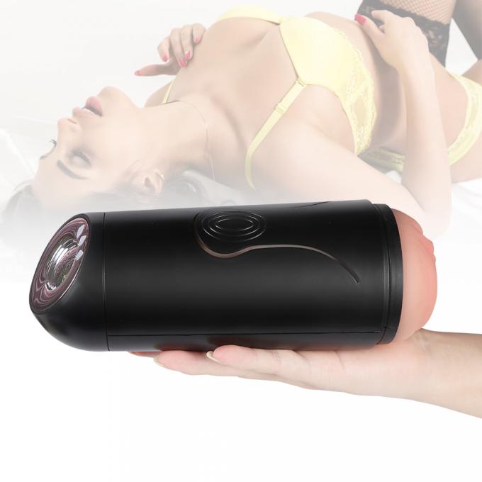 TPR+ABS Masturbator Cup charging port
