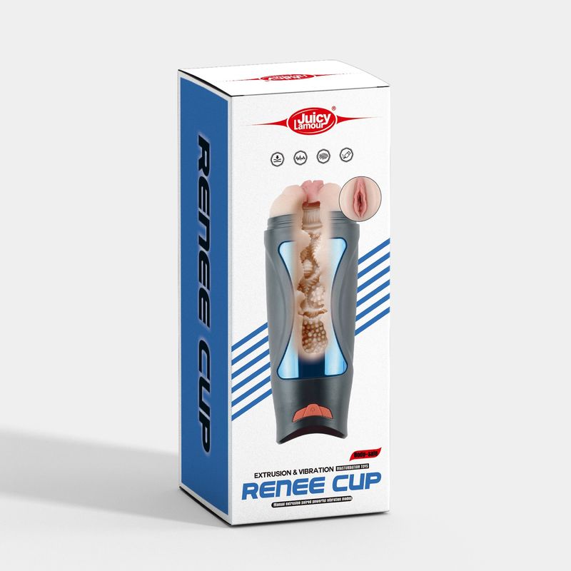 Juicy Lamour Squeezable Body Design Masturbator Cup For Ultimate Pleasure SQ-MA70042