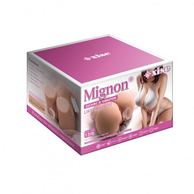 Lifelike Vibrating Sucking Butt Ass Masturbator 13.4lb Realistic Male Ass Masturbator 4