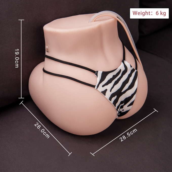 Lifelike Vibrating Sucking Butt Ass Masturbator 13.4lb Realistic Male Ass Masturbator 3