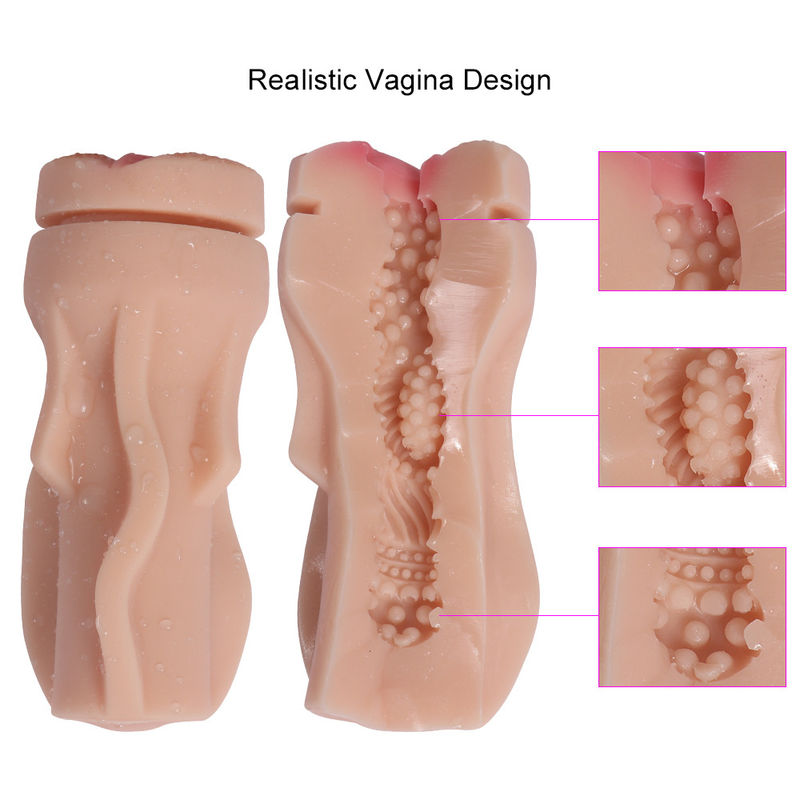 SHEQU Lifelike Pussy Masturbator Cup With Realistic Vagina Texture For Solo Play