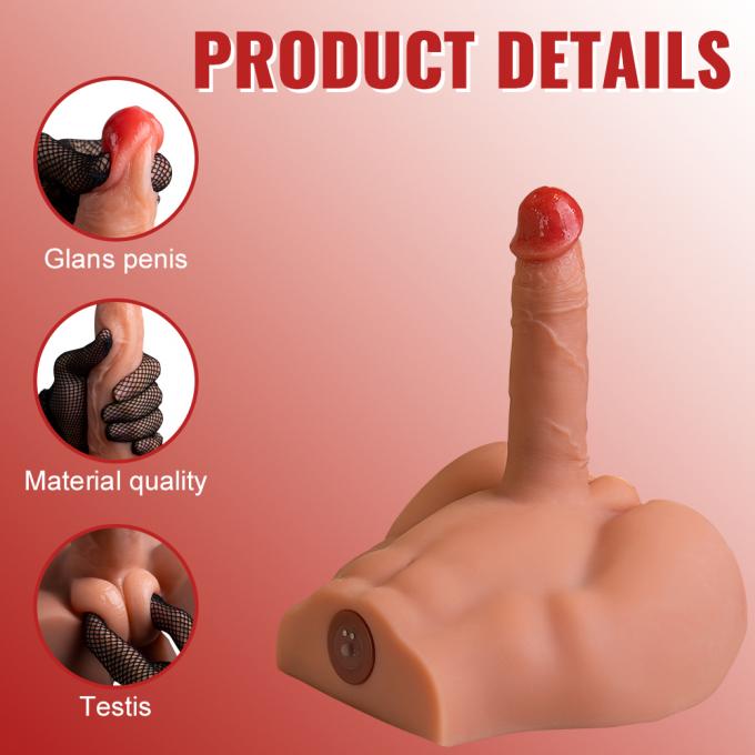 XISE Power Male Torso Dildo Toy charging port