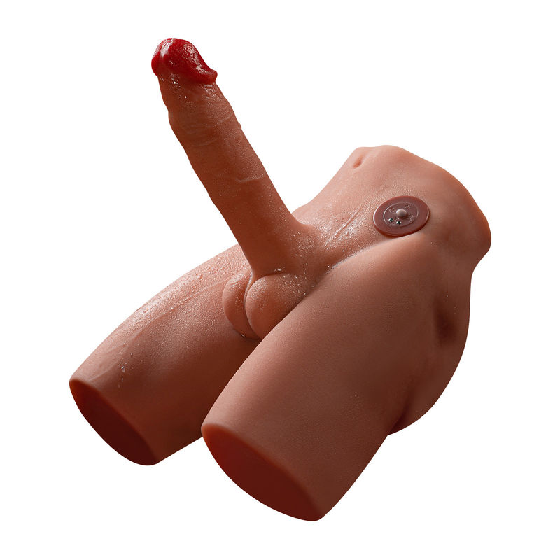 TPR Dildo Torso Toy With Strong Thighs Jason 4.1kg CE ROHS REACH Standards